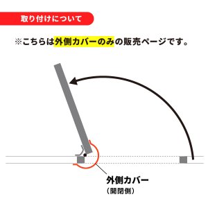 画像4: 【指はさみ防止！】 Finger Alert：フィンガーアラート 外側カバーのみ (4)